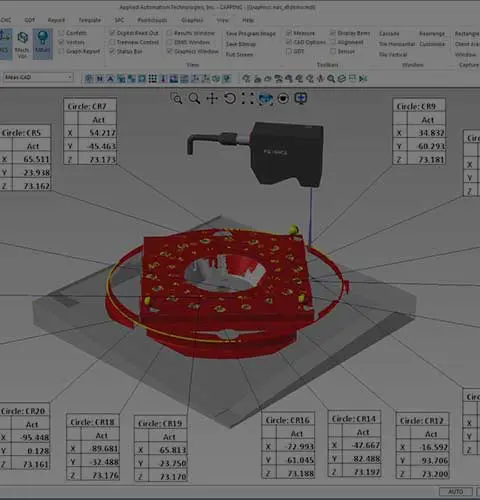 Welcome to Applied Automation Technologies - AAT3D - CappsNC SmartManufacturing Graphical Report